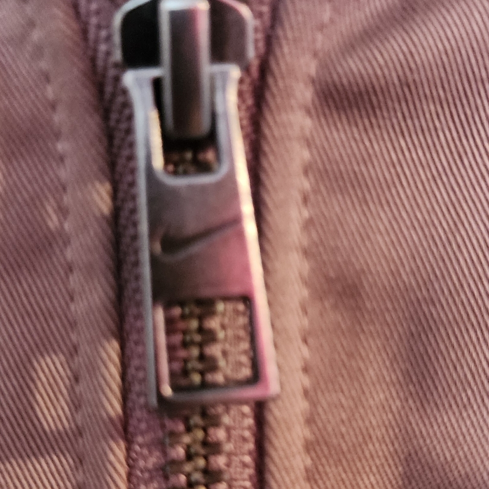 Nike Women's Sportwear Oversized‎ 1/4 Zip Twill Top-Brown Long Sleeve Sz Med NWT - Picture 10 of 13